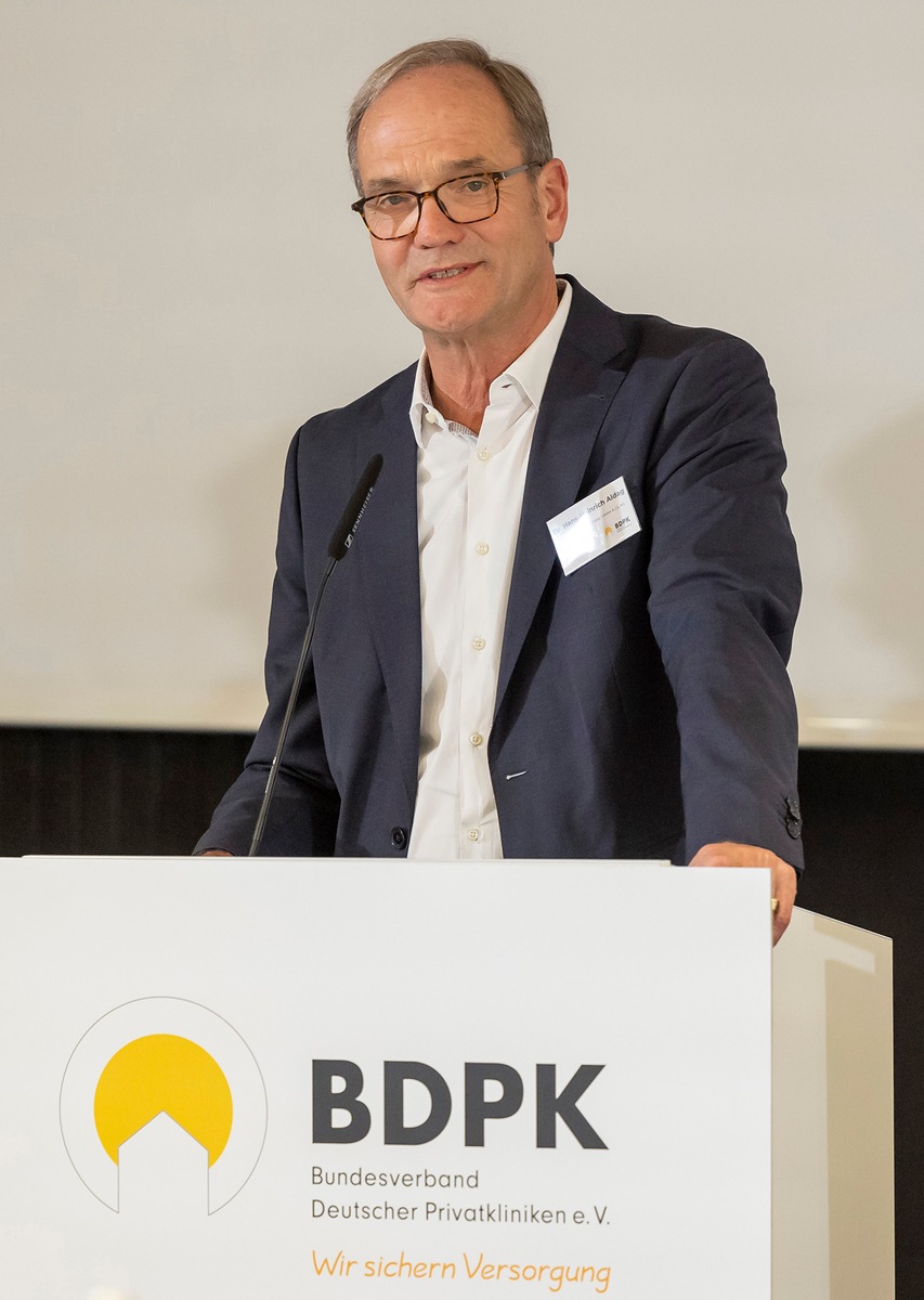 Dr. Hans-Heinrich Aldag neuer BDPK-Präsident