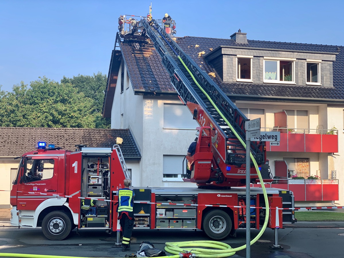 POL-HX: Mehrere Verletzte durch Wohnhausbrand