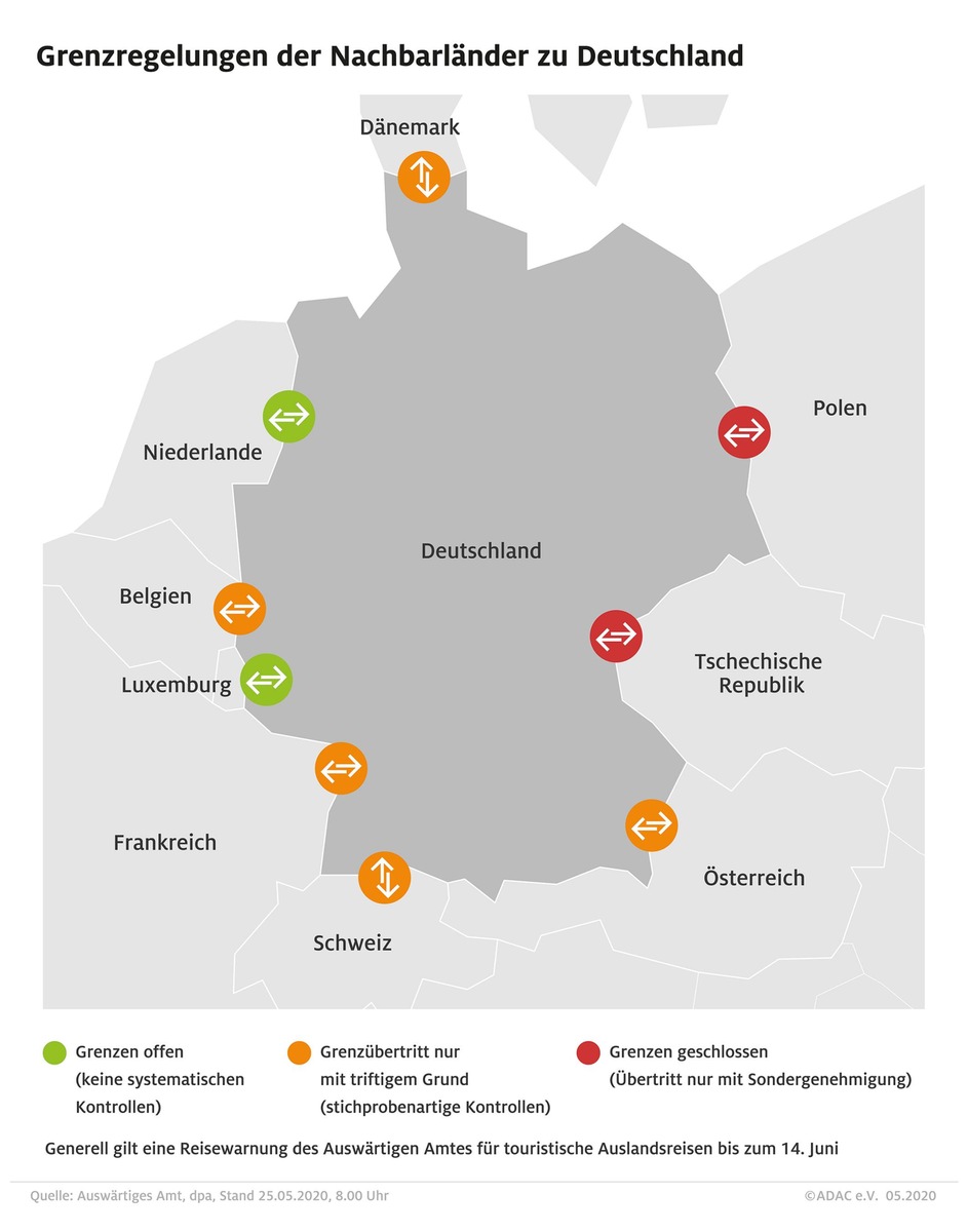 Reiseverkehr nimmt an Pfingsten Fahrt auf / ADAC Stauprognose für 29. Mai bis 1. Juni