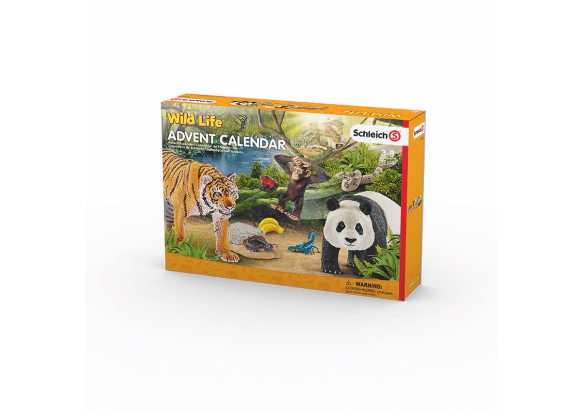 Spielspaß zu Weihnachten: Abwechslungsreiche Geschenkideen und spannende Adventskalender von Schleich