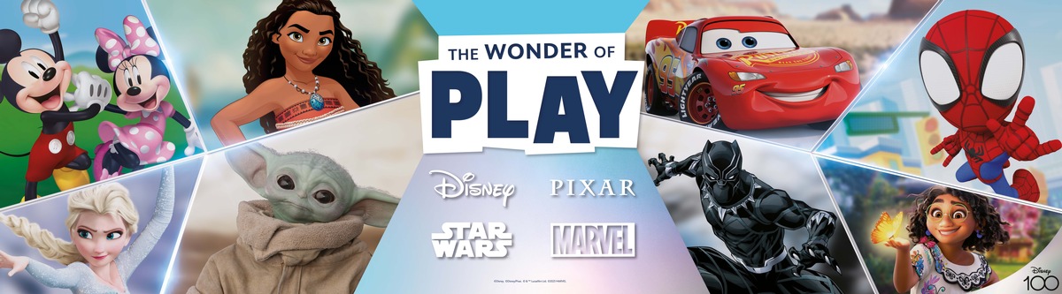 Zum 100. Jubiläum: Disney inspiriert mit &quot;The Wonder of Play&quot; zu gemeinsamem Spielen