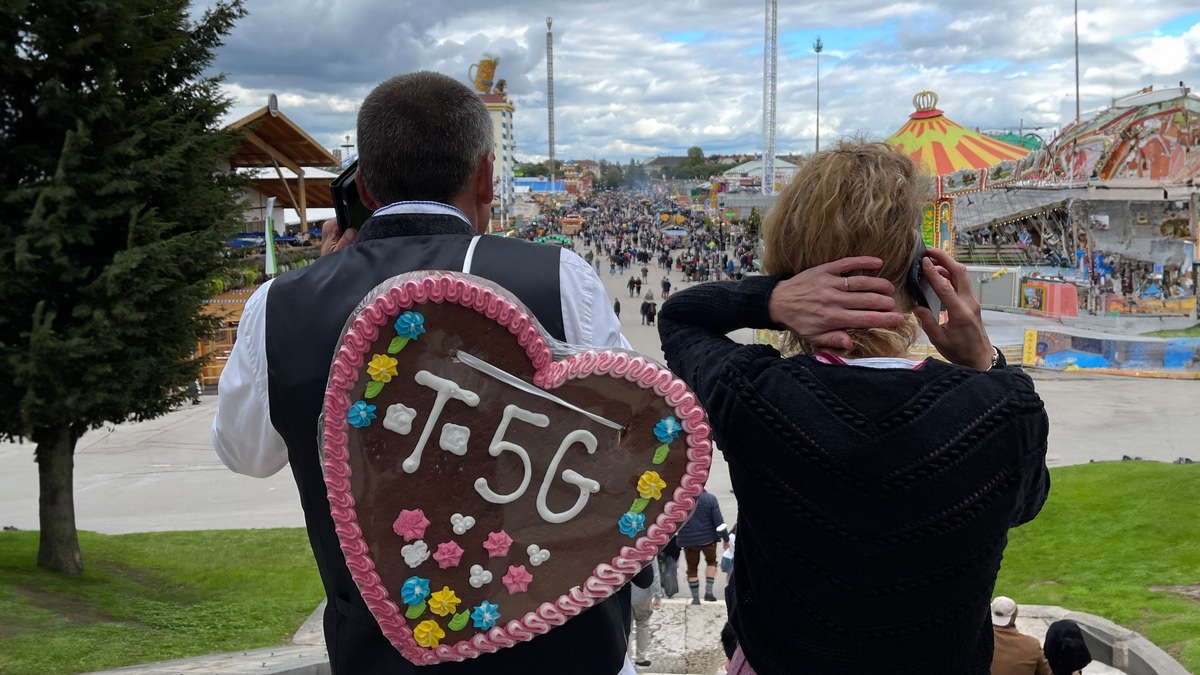 Telekom: Neuer Datenrekord auf dem Oktoberfest