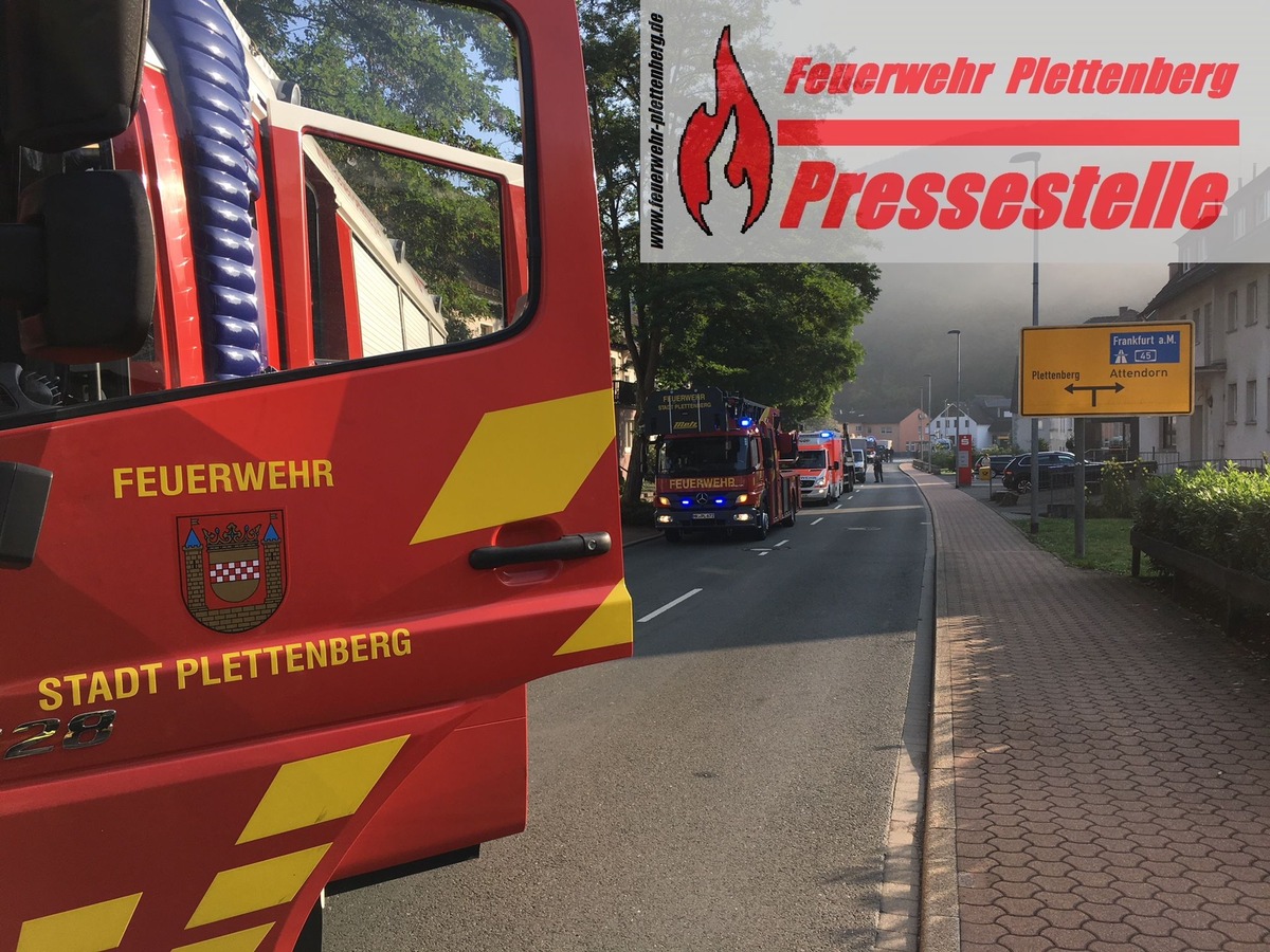 FW-PL: OT-Lettmecke. Gasgeruch in Industriebetrieb sorgte für Vollsperrung der Ebbetalstraße.