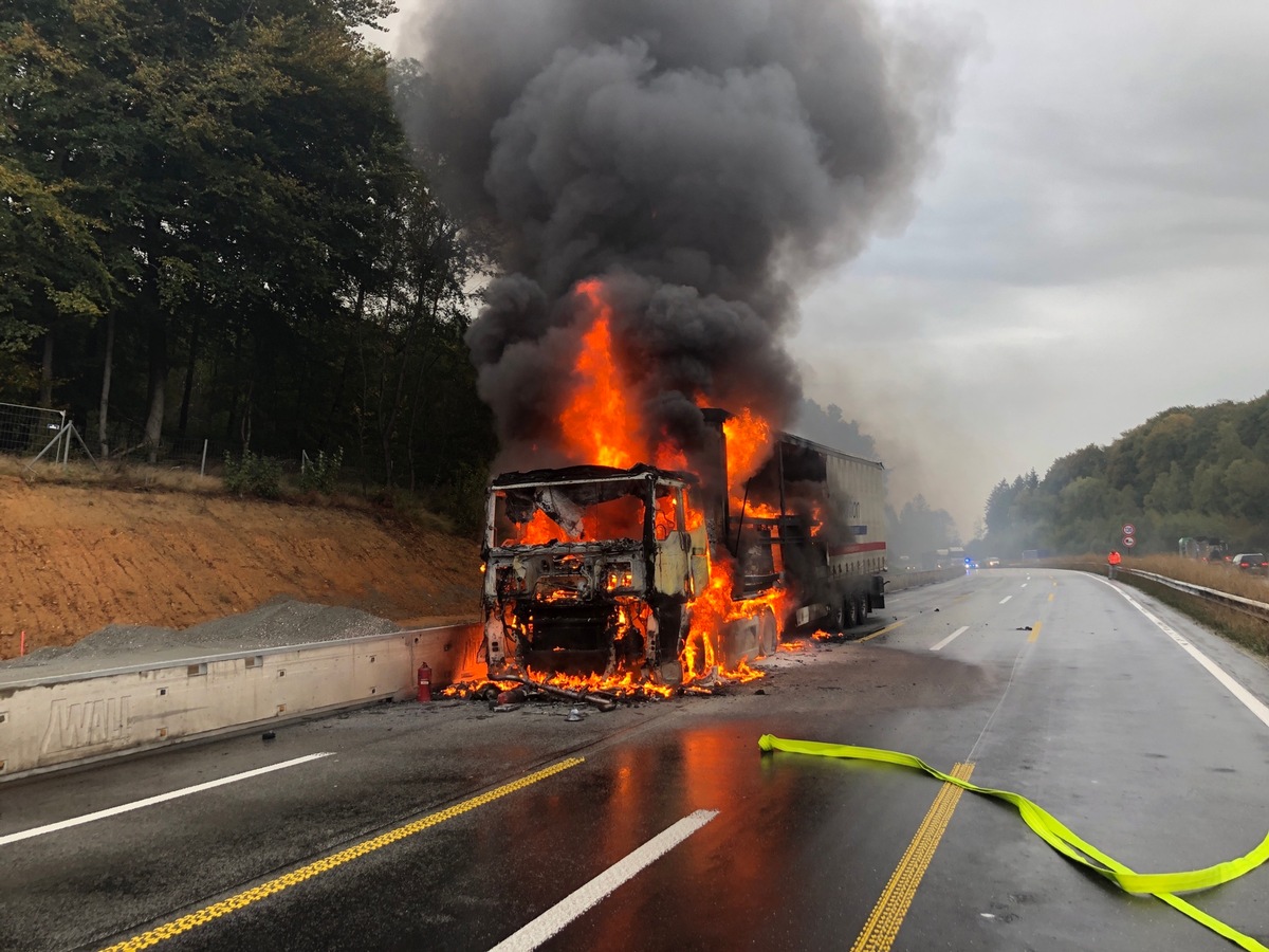 POL-VDKO: Nachtrag Pressemeldung 5194150 LKW-Brand vom 19.10.2023