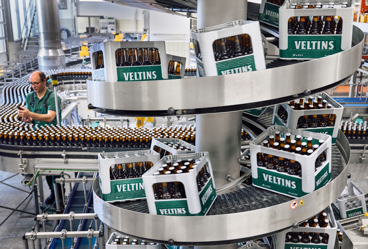 Dynamischen Trend fortgesetzt: Jubiläumsjahr beschert Veltins Allzeithoch mit Wachstum von 3,1%