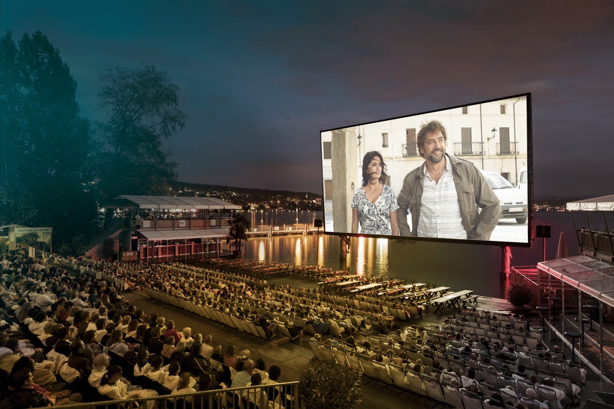 Saisonstart für Allianz Cinema: Das Open-Air-Kino findet zum 30. Mal am Zürichhorn statt / Vom 19. Juli bis 19. August 2018 können zahlreiche Filme und Vorpremieren besucht werden