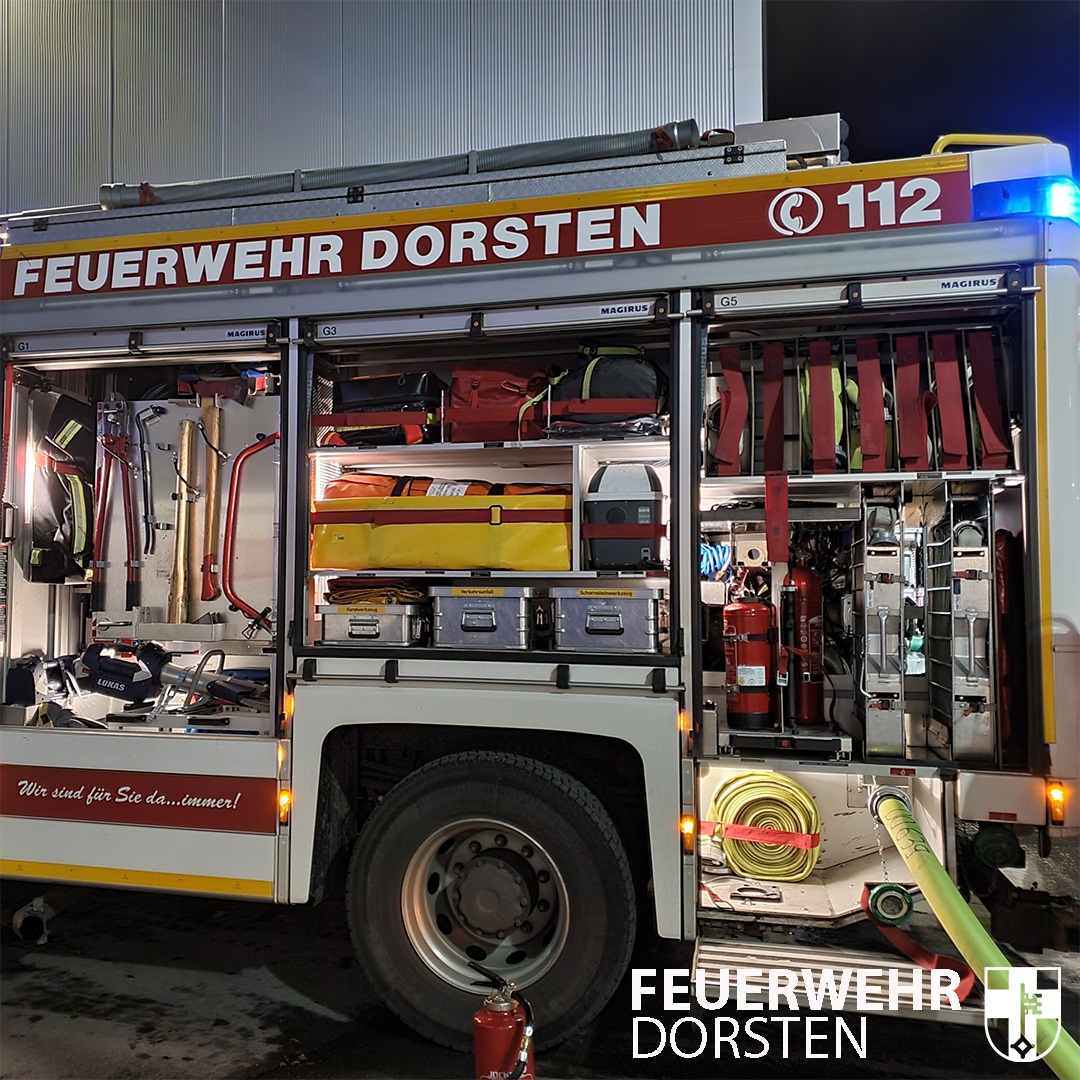 FW-Dorsten: +++ Brandfrüherkennung verhindert größeren Schaden +++