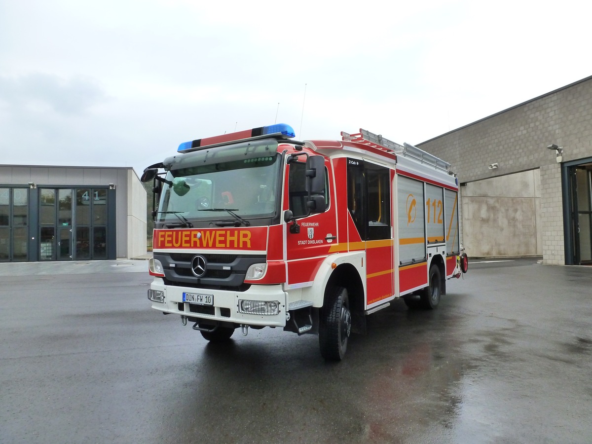 FW Dinslaken: Ausgelöste Brandmeldeanlage im Krankenhaus