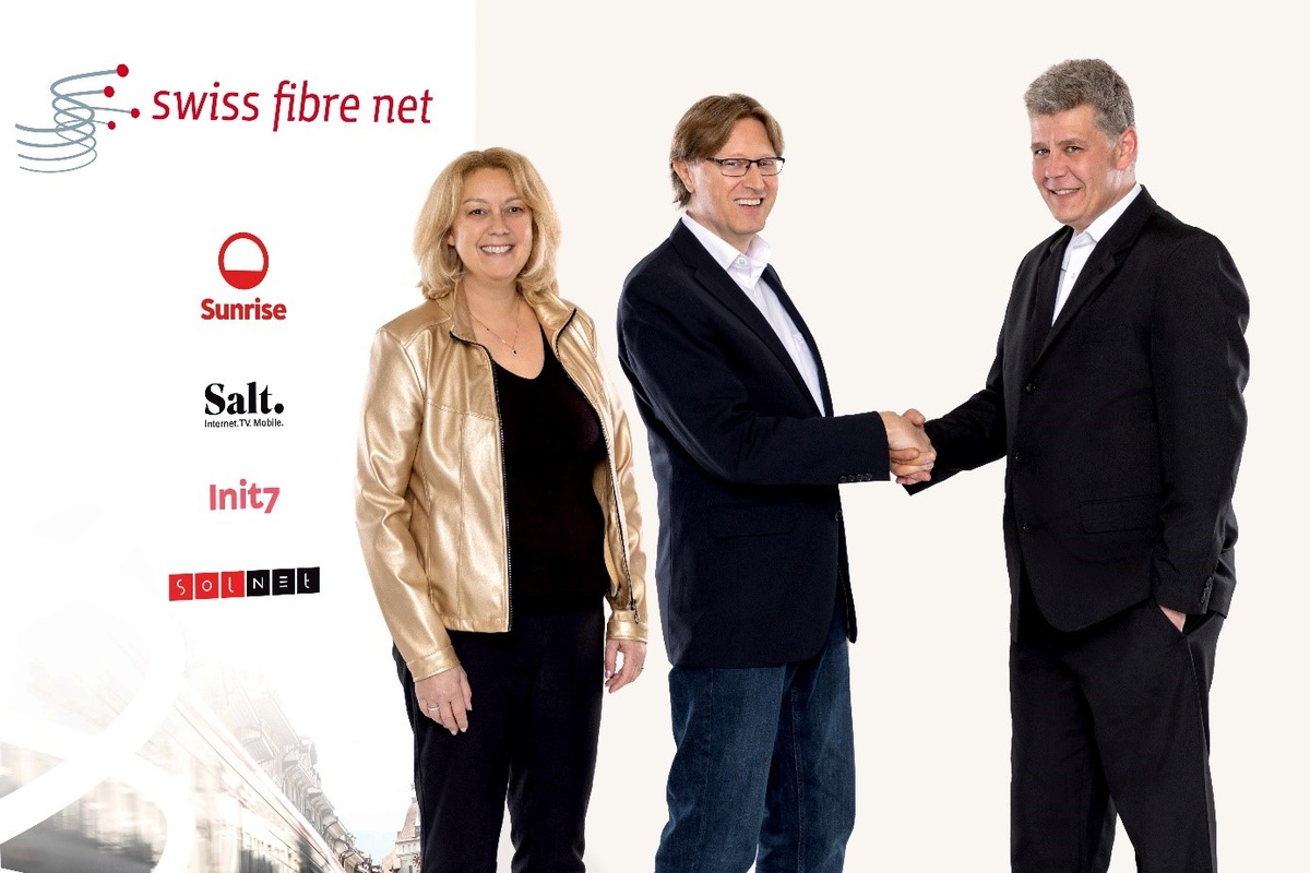 Zusammenarbeit zwischen Swiss Fibre Net AG, Sunrise und Salt bringt Gemeinden Laupen (BE) und Küssnacht (SZ) modernste Glasfaseranschlüsse