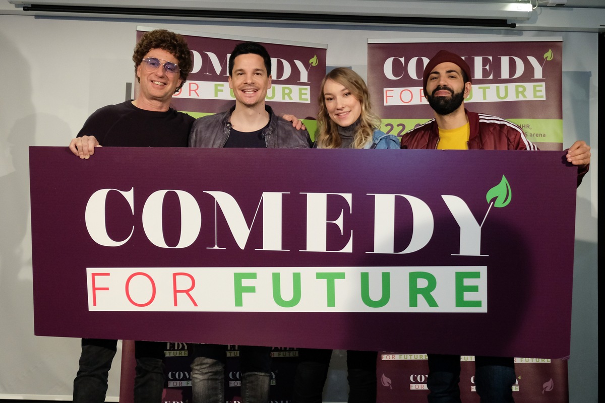 Thema &quot;Agenda 2030&quot; / &quot;Comedy for Future&quot; in der Köln-Arena / 17 Comedians, 17 Ziele, 1 Event