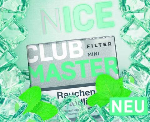 Neu. Und cool. Clubmaster Mini Filter Iceland