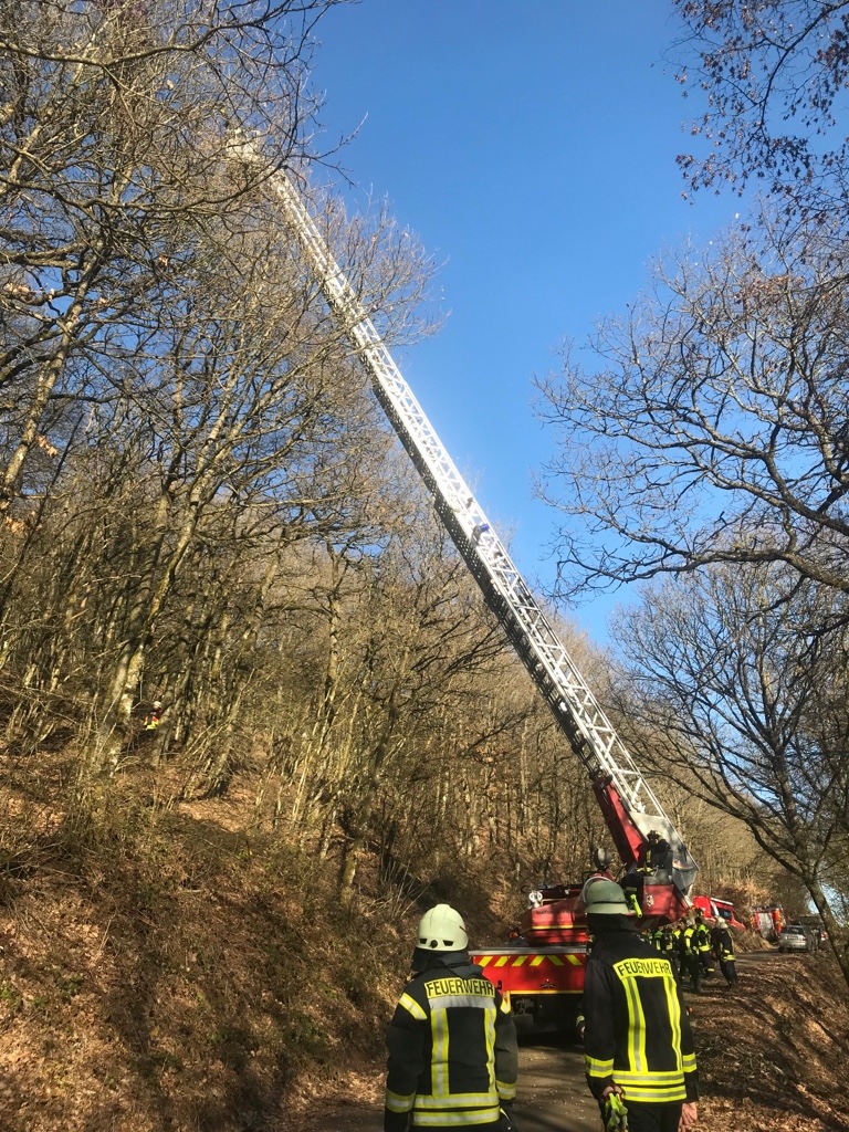 POL-PDWIL: Gleitschirmfliegerin landet im Baum