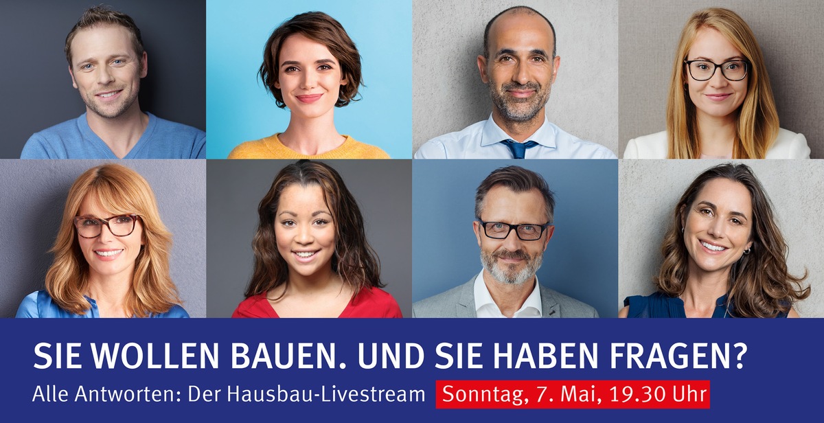 Den Traum vom eigenen Haus jetzt noch erfüllen? Der Bien-Zenker Hausbau-Livestream zeigt, wie! / Sonntag, 7. Mai, ab 19.30 Uhr: youtube.de/@BienZenkerGmbH