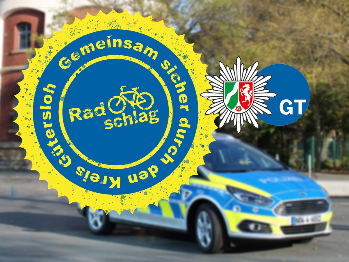 POL-GT: Aktion Radschlag - Gemütliche Radtour in großer Gruppe - Wie funktioniert Radfahren im Verband?