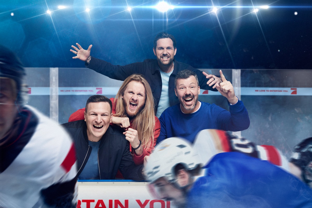 Auf Medaillenkurs. ProSieben zeigt das Eishockey-WM-Viertelfinale Deutschland - Schweiz am Donnerstag um 16:20 Uhr / Schweden - Finnland auf ProSieben MAXX