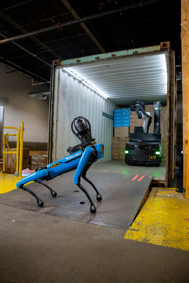 Otto Group kooperiert mit Boston Dynamics und stärkt damit ihre Logistikprozesse weiter für die Zukunft