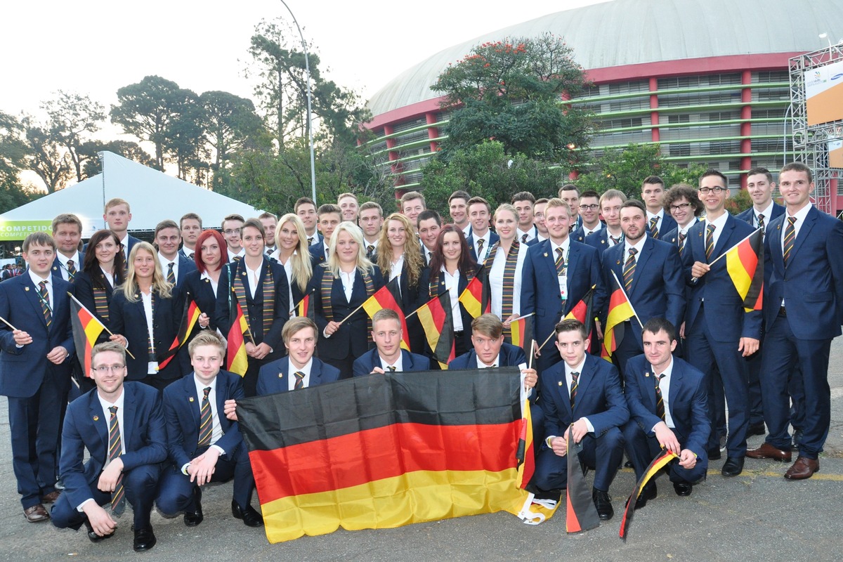 Deutsche Champions greifen nach Gold bei WM der Berufe WorldSkills Sao Paulo 2015