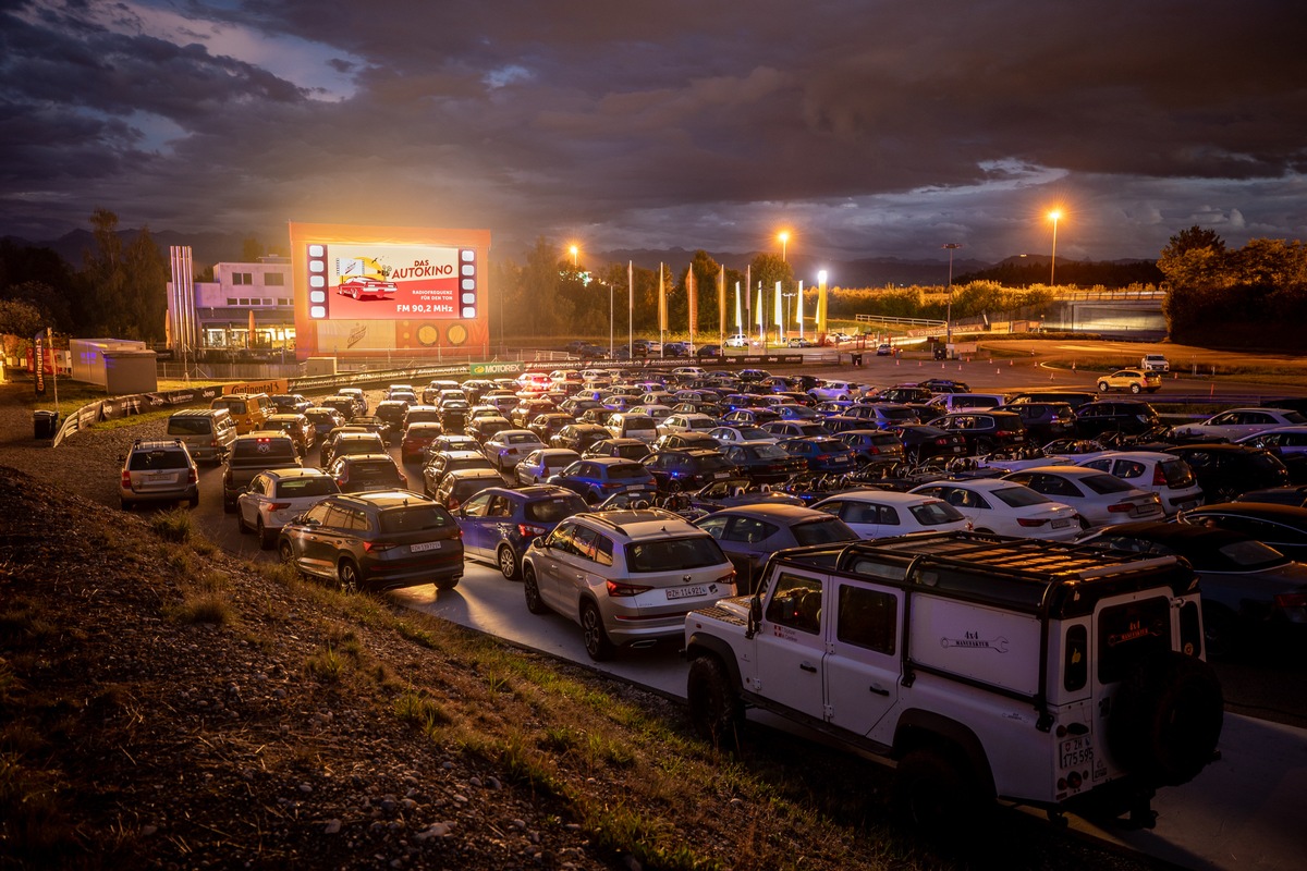 Sommerzeit: Stimmungsvolles TCS Drive-In-Kino