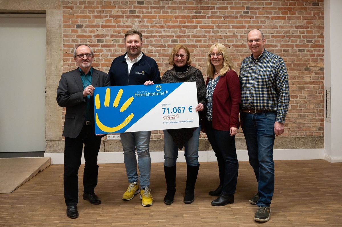 DEUTSCHE FERNSEHLOTTERIE fördert in Bredenbeck