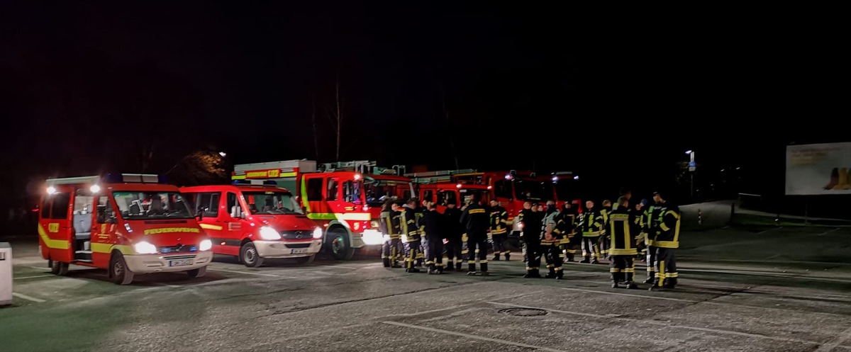 FW-WRN: Erster Einsatz des ABC-Zugs NRW der Städte Bergkamen, Selm und Werne