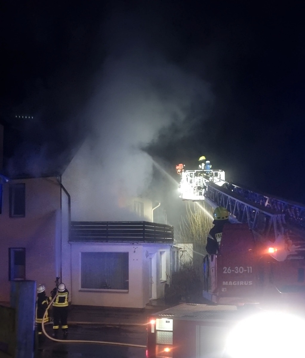 POL-HI: Erneuter Brand eines Einfamilienhauses in Alfeld