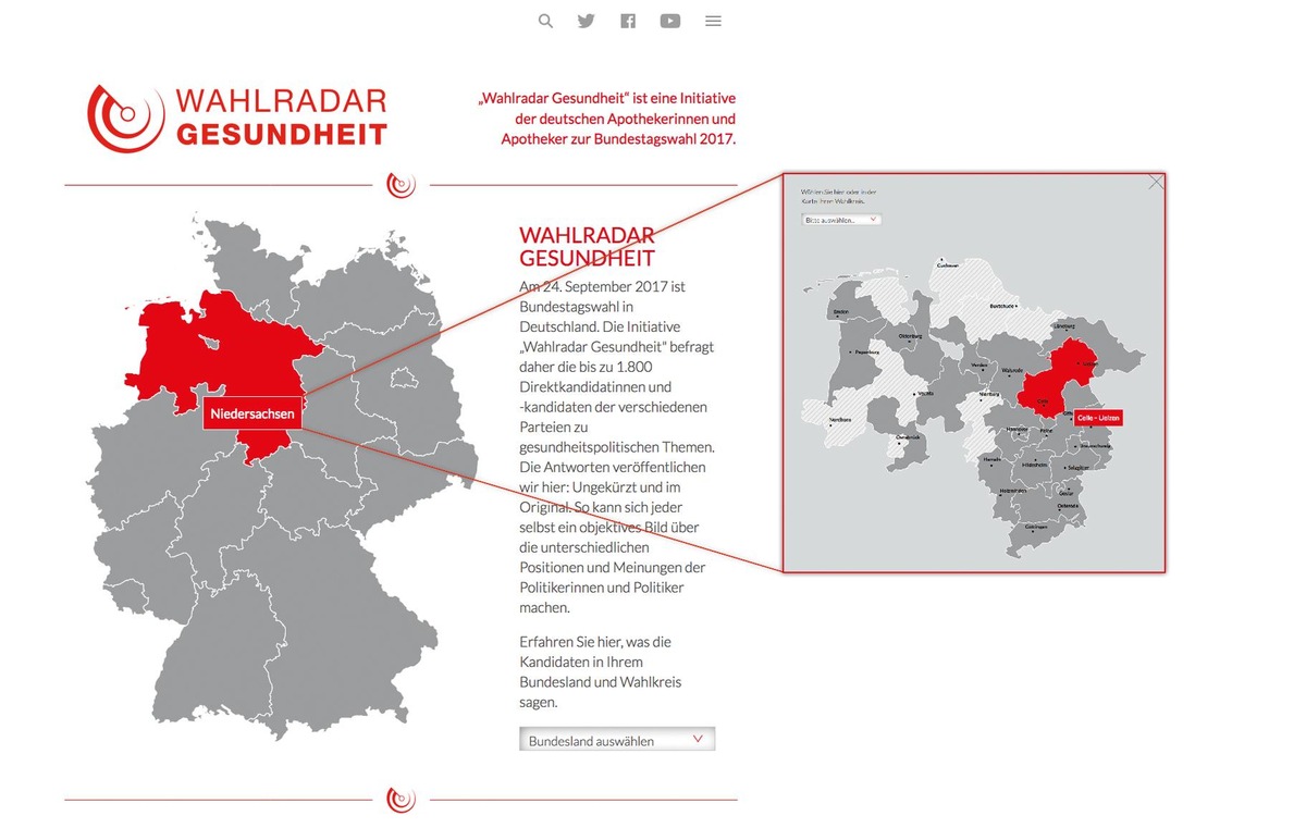 Wahlradar Gesundheit: Erst sachlich informieren, dann Stimme abgeben!