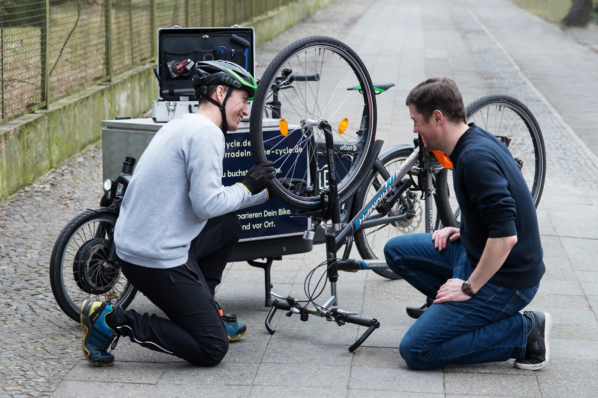 Pannenhilfe für Radfahrer - so funktioniert&#039;s (FOTO)