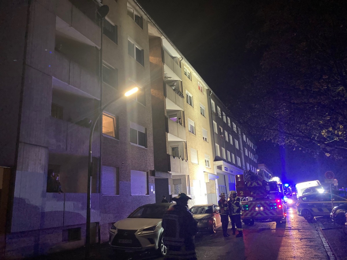 FW-DO: Kellerbrand in Dortmunder Nordstadt