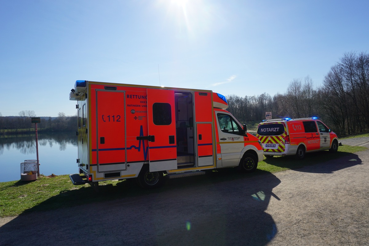 FW Ratingen: Folgemeldung Vermisste Person im Grünen See, Ratingen