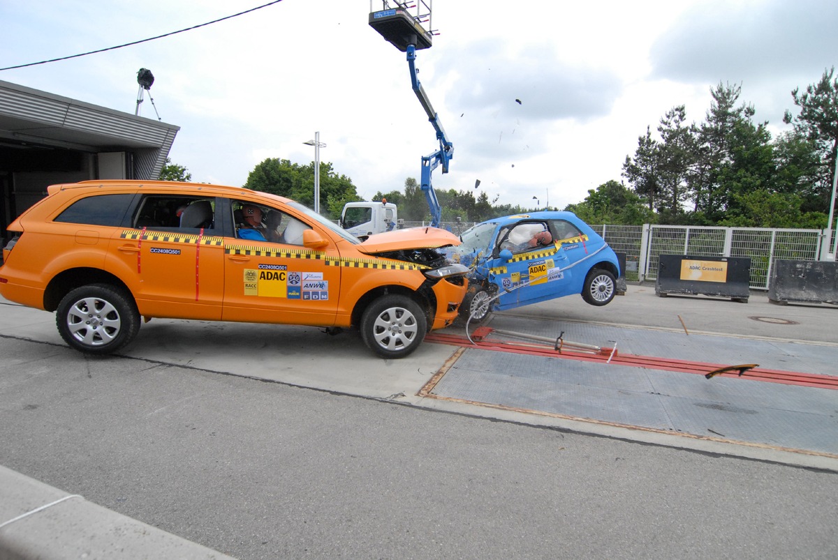 Für die Sicherheit gegen die Wand: 30 Jahre ADAC Crashtests / Weniger Tote, bessere Pkw, informierte Autokäufer