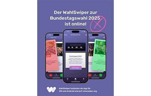 WahlSwiper jetzt für die Bundestagswahl 2025 verfügbar