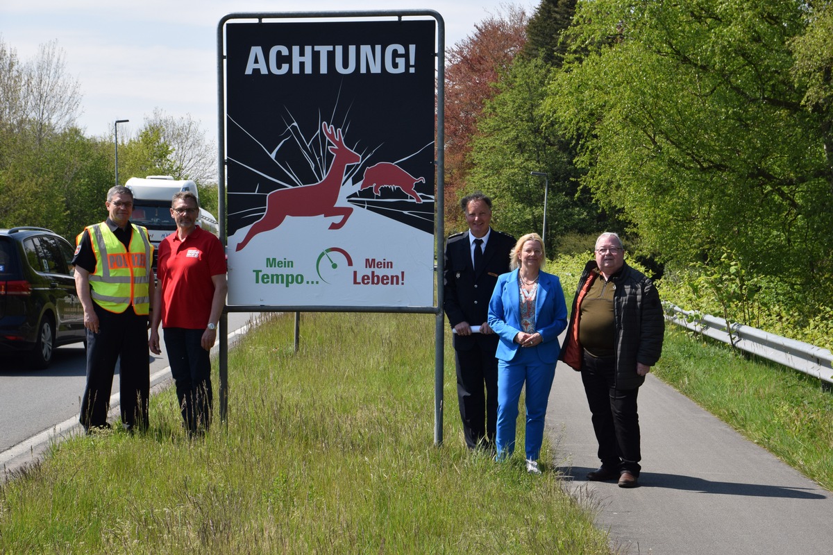 POL-CLP: Jeder 4te Verkehrsunfall ist ein Wildunfall