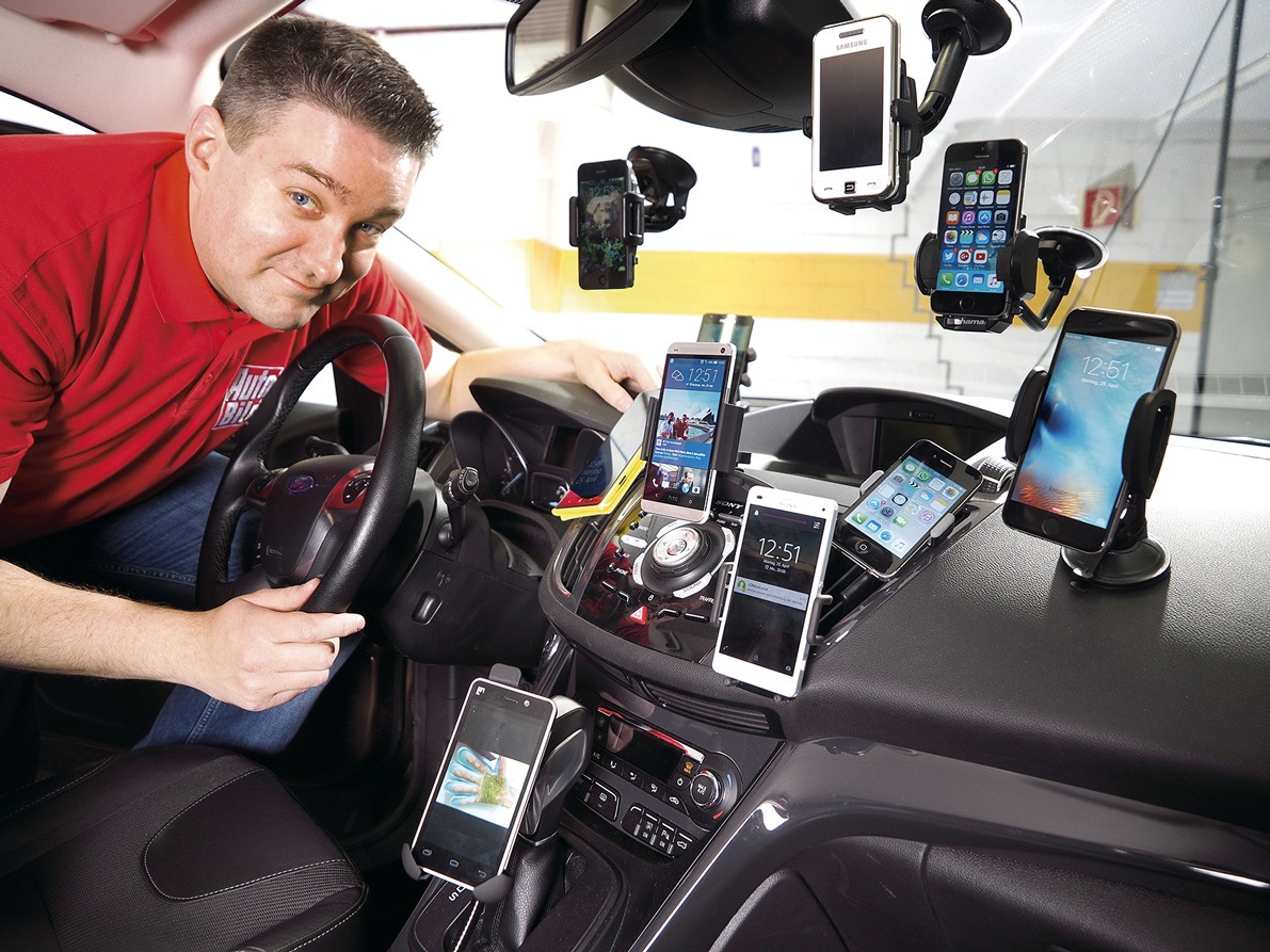 AUTO BILD-Test: Günstige Handy-Halter sind keine Wackel-Kandidaten