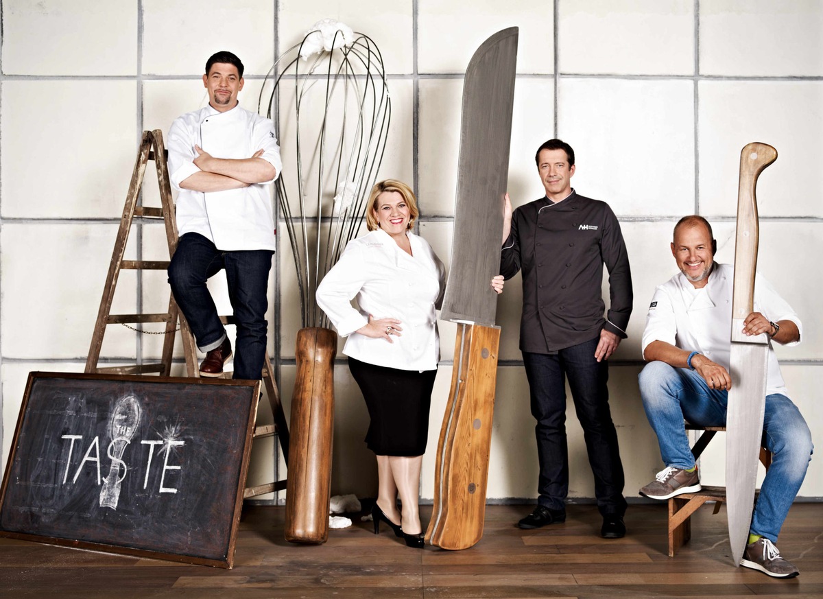 Jetzt werden die Messer gewetzt! Die zweite Staffel von Deutschlands größter Koch-Show &quot;The Taste&quot; startet nächsten Mittwoch in SAT.1 (FOTO)