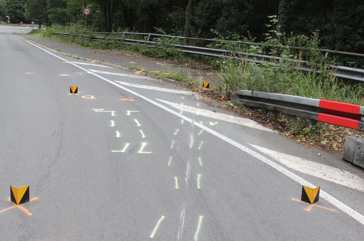 POL-RBK: Odenthal - junger Motorradfahrer schwer verletzt