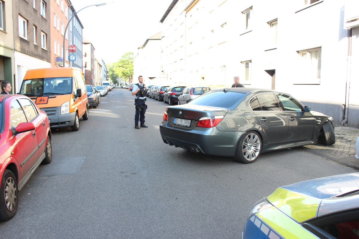 POL-GE: Verkehrsunfall mit unbekannten Unfallort