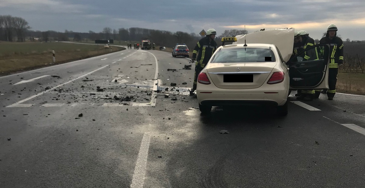 POL-PDNW: Verkehrsunfall auf der B 39, vor Geinsheim