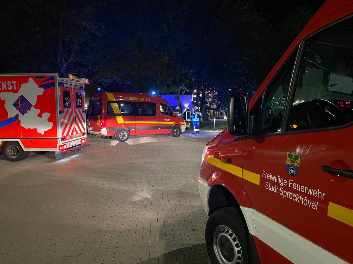 FW-EN: Feuerwehr Sprockhövel am Wochenende.