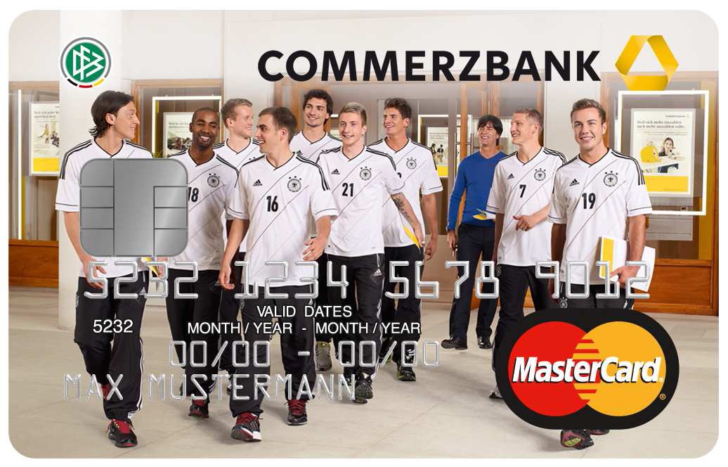 Konto und Kreditkarte - ein Großteil der Deutschen zahlt drauf / Commerzbank-Umfrage: Kreditkarte ist für die Hälfte der Deutschen wichtig (BILD)