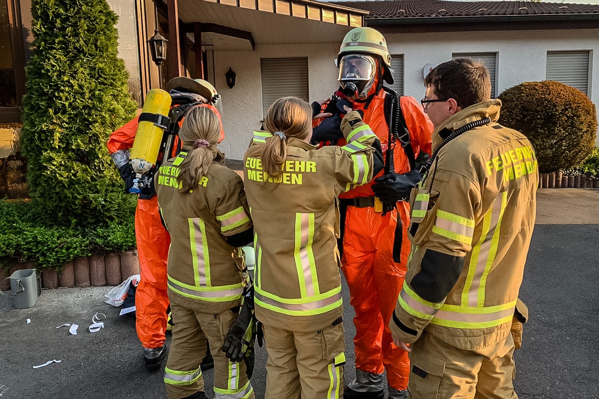 FW Menden: ABC-Einsatz mit unerwarteter Ursache