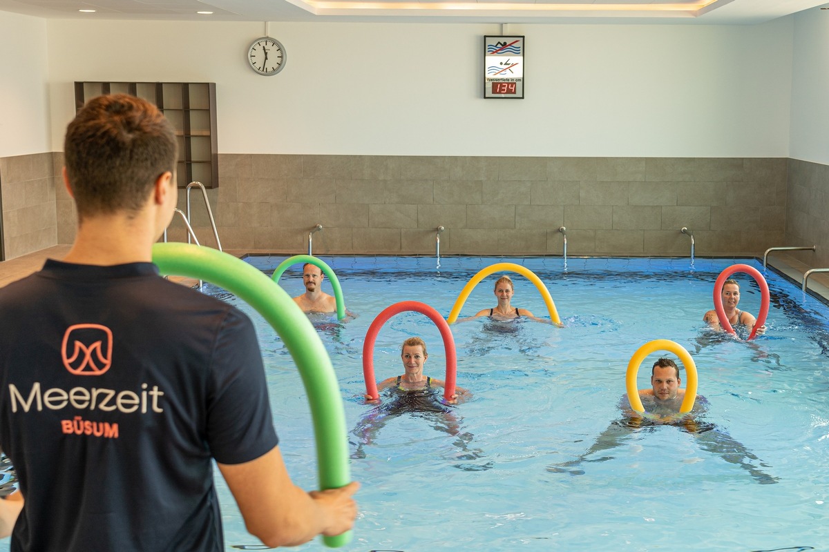 In der Meerzeit Büsum Wellenbad und Spa gibt es was für die Muskeln