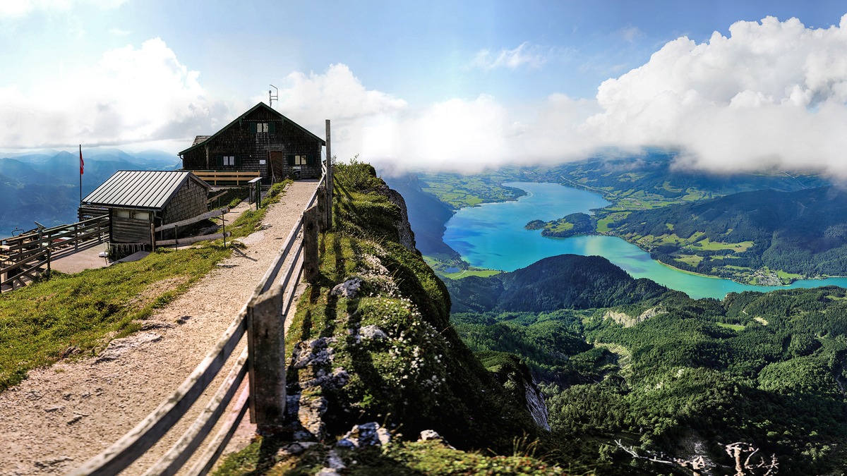 Unterwasserzwerge, Gipfelblick und Radgenuss rund um Mondsee und Irrsee