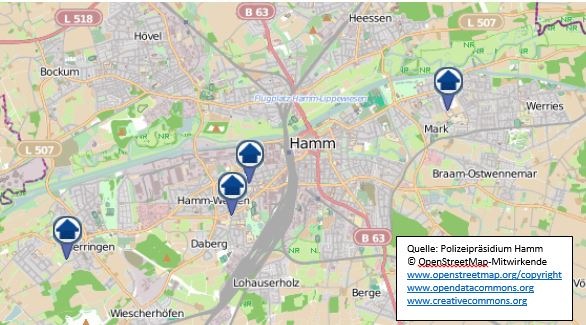 POL-HAM: Wohnungseinbruchsradar für die Woche vom 17.06.-  23.06.2019