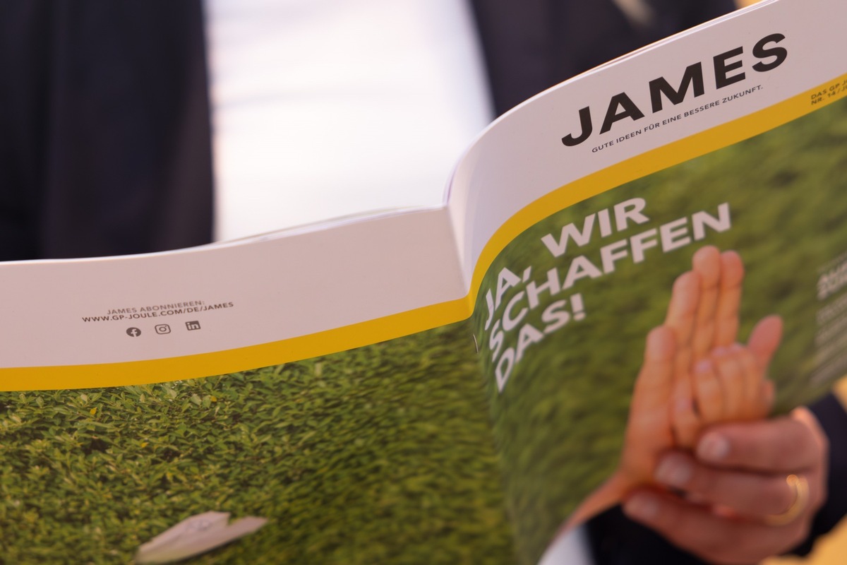 Wir schaffen das! Positive Signale in der neues Ausgabe des JAMES-Magazins