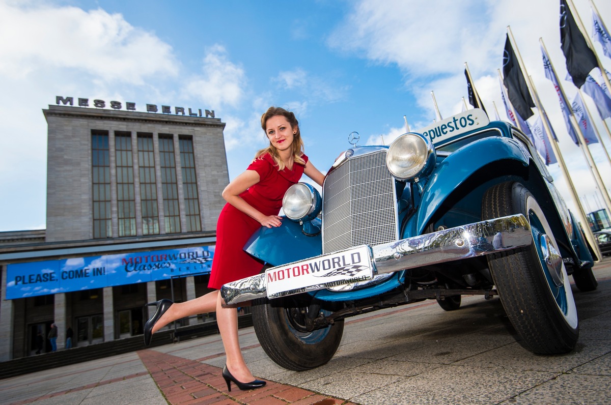 MOTORWORLD Classics Berlin 2017: Eröffnungs-Pressekonferenz, Medienrundgang und DEKRA Night im Palais