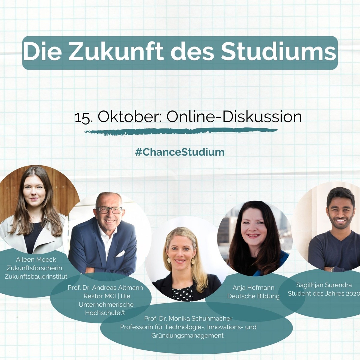 Online-Diskussion: Die Zukunft des Studiums / Was verändert die Corona-Pandemie?