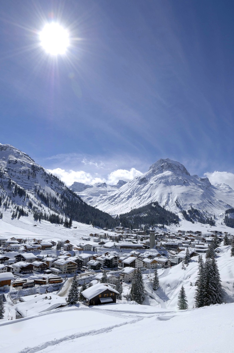 Lech Zürs ist zum zweiten Mal in Folge die erfolgreichste Winterdestination im Alpenraum - BILD