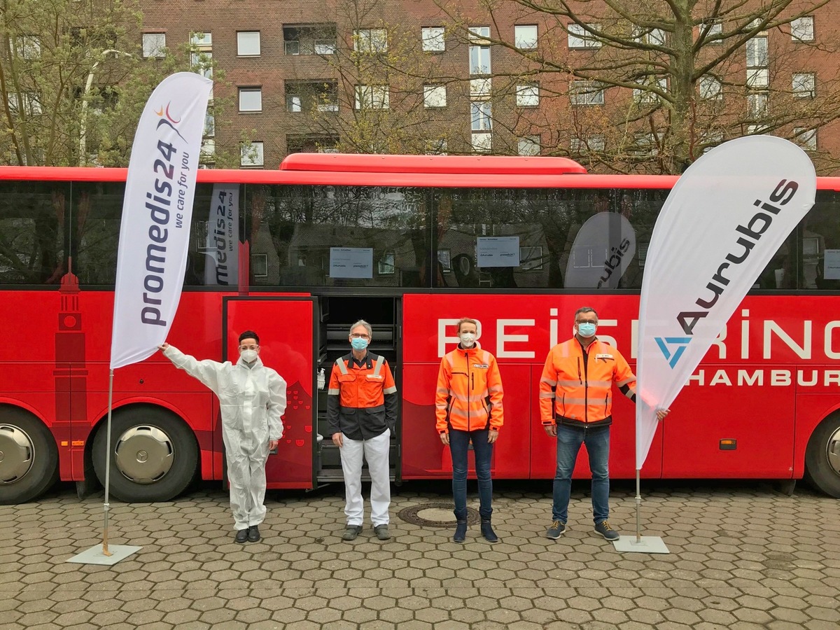 Pressemitteilung: Aurubis: Kostenlose Schnelltests auf der Veddel und in Wilhelmsburg