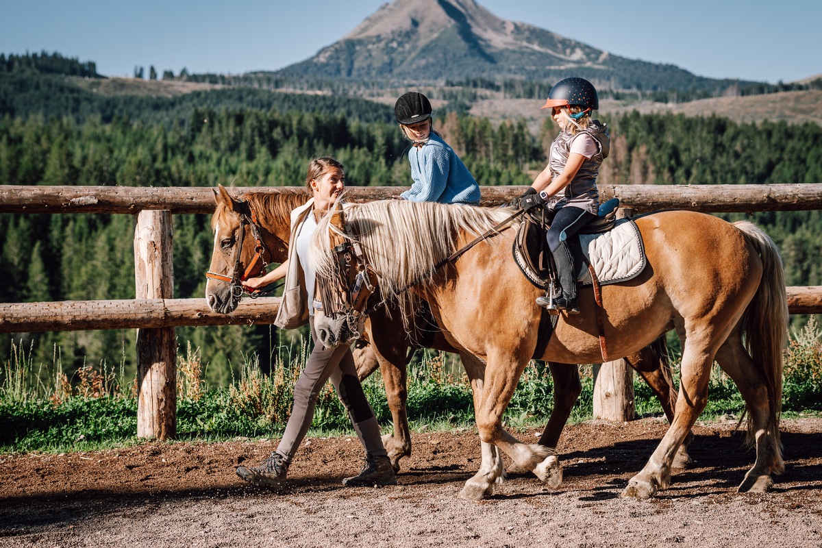 Reiturlaub in den Dolomiten, denn das Leben ist doch ein Ponyhof