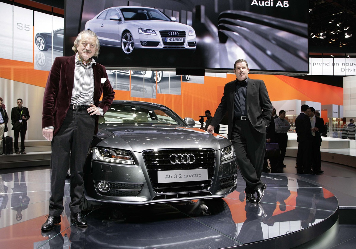 &quot;A yelled Hello&quot; bei der Weltpremiere des Audi A5